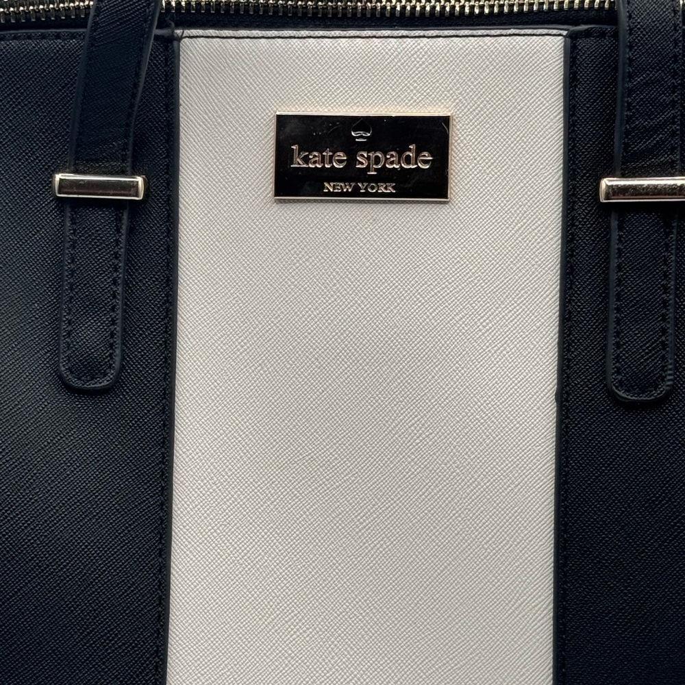 Kate Spade Black and White Shoulder Bag - Picture 2 of 5